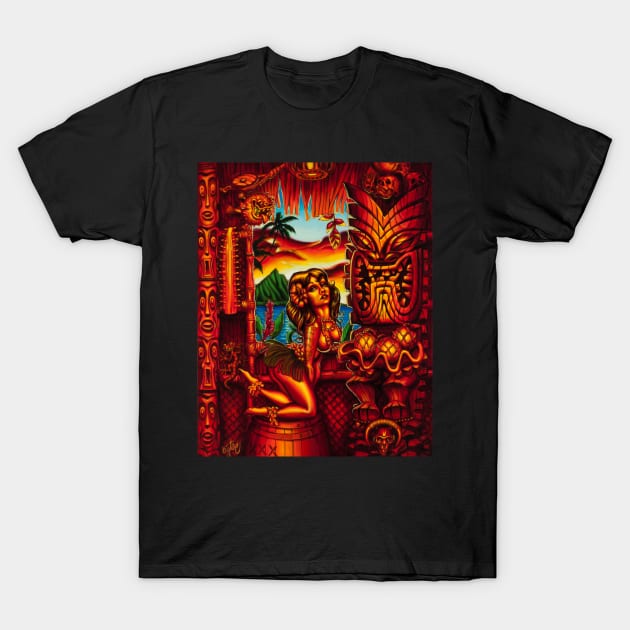 Howies Tiki Lani T-Shirt by BigToe